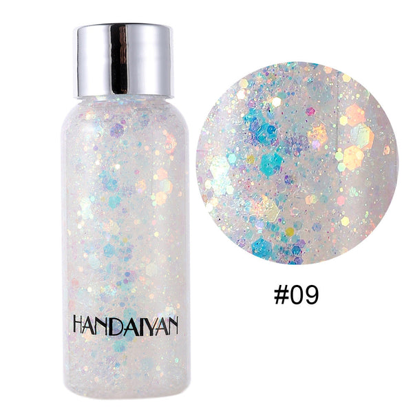 Face and Body Glitter Gel