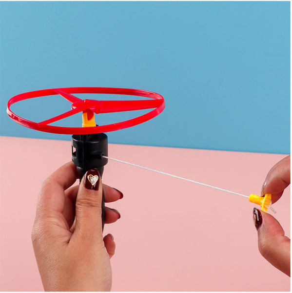 Pull String Flying Saucer