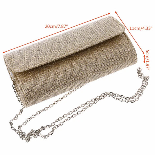 Women's Evening Shoulder Bridal Clutch Bag