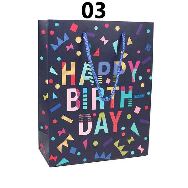 Happy Birthday Gift Bags 18x23x8cm