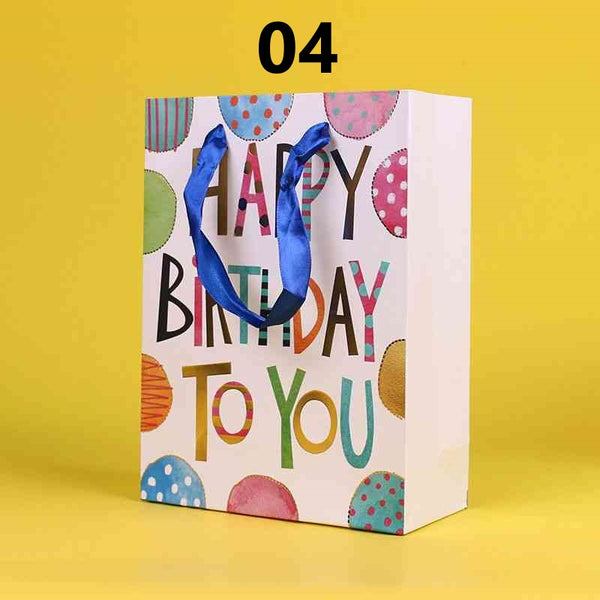 Happy Birthday Gift Bags 18x23x8cm