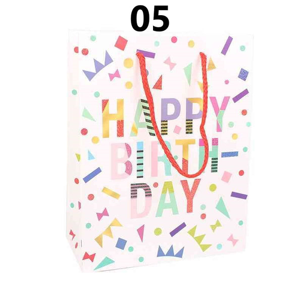 Happy Birthday Gift Bags 18x23x8cm