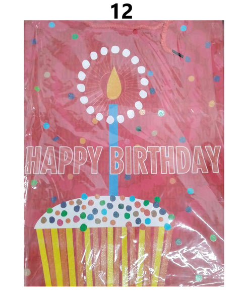 Happy Birthday Gift Bags 31x42x12