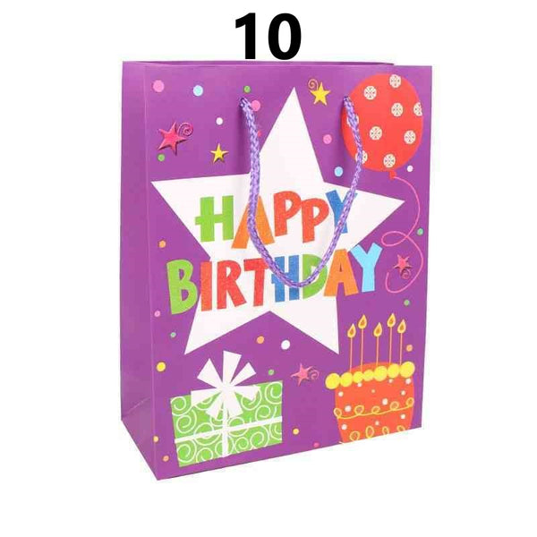 Happy Birthday Gift Bags 31x42x12