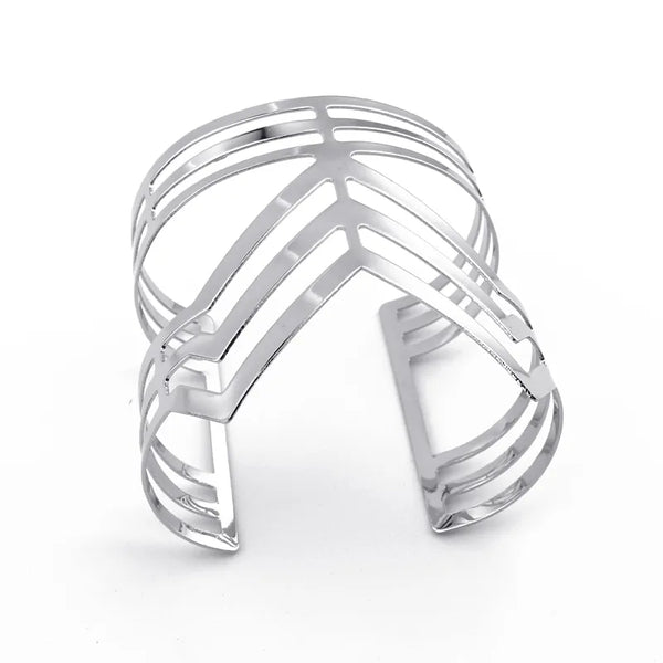 Hollow Out Cuff Bangle