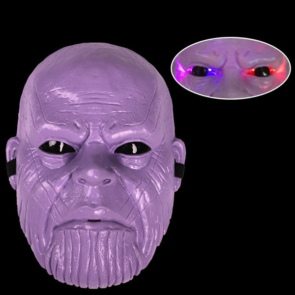 Thanos Glowing Mask + Gloves