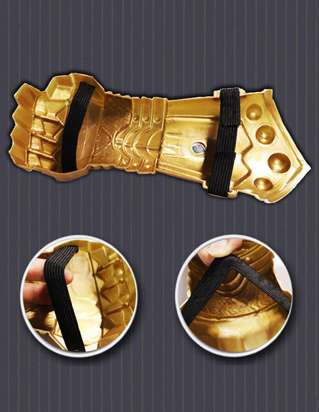 Thanos Glowing Mask + Gloves