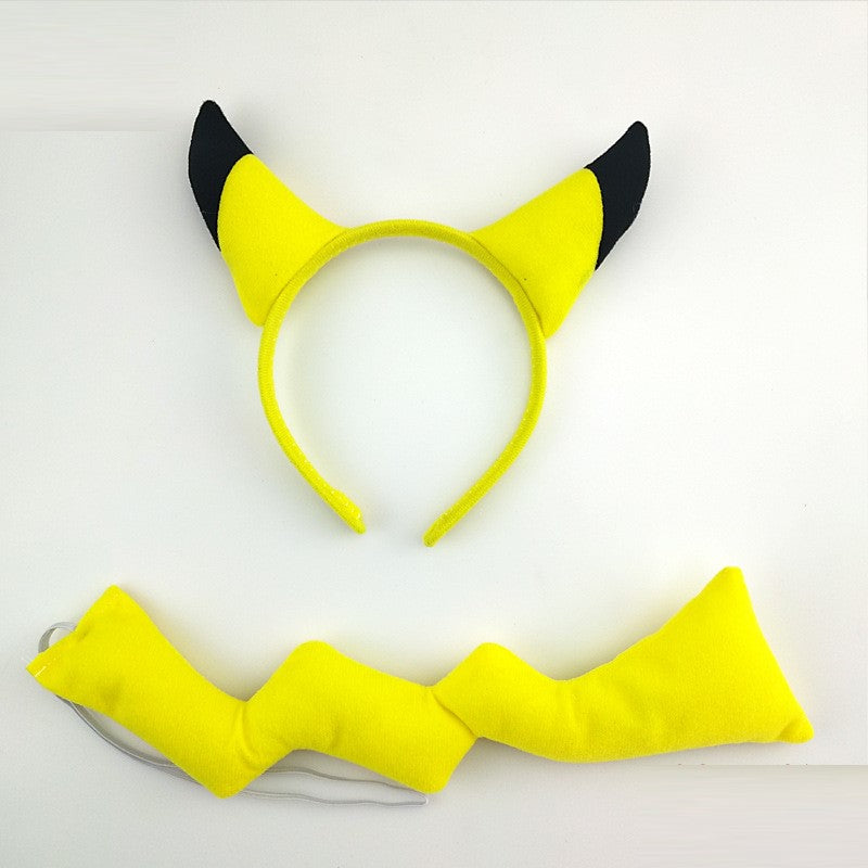 Pikachu Headband and Tail