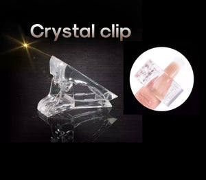 Transparent Poly Gel Extension Plastic Clips