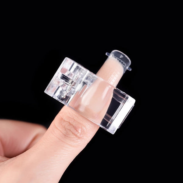 Transparent Poly Gel Extension Plastic Clips