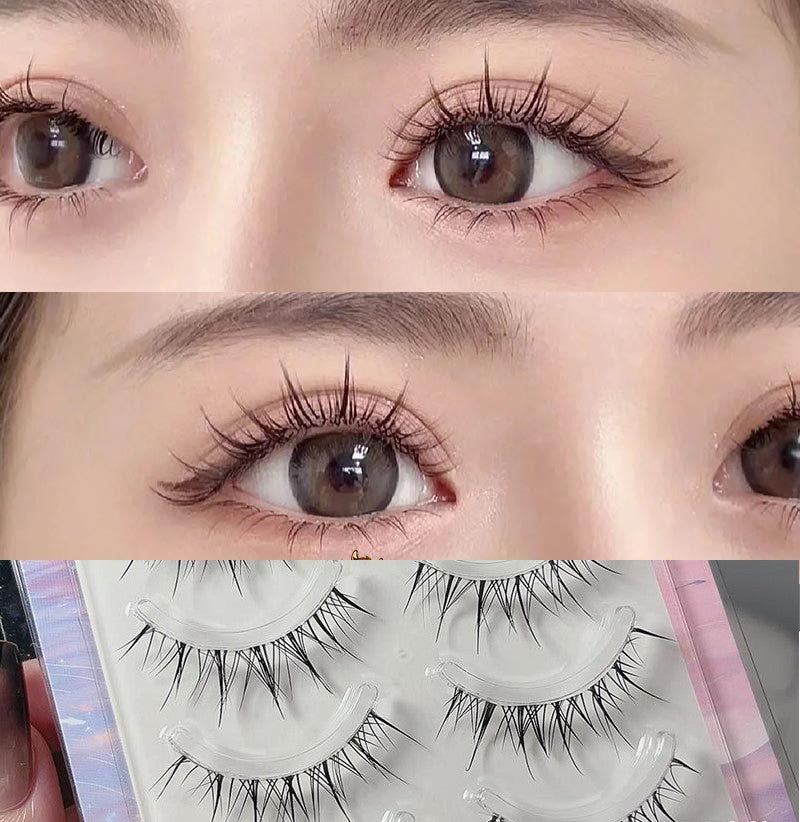 Natural False Lashes 18-D