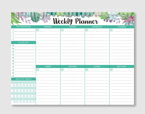 Undated Weekly Planners C