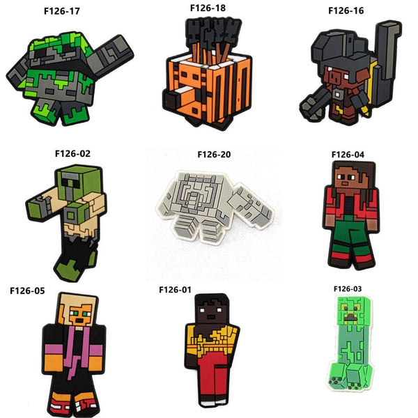 Minecraft 2 Croc Charms