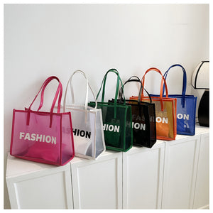 Large Fashion Transparent Handbags