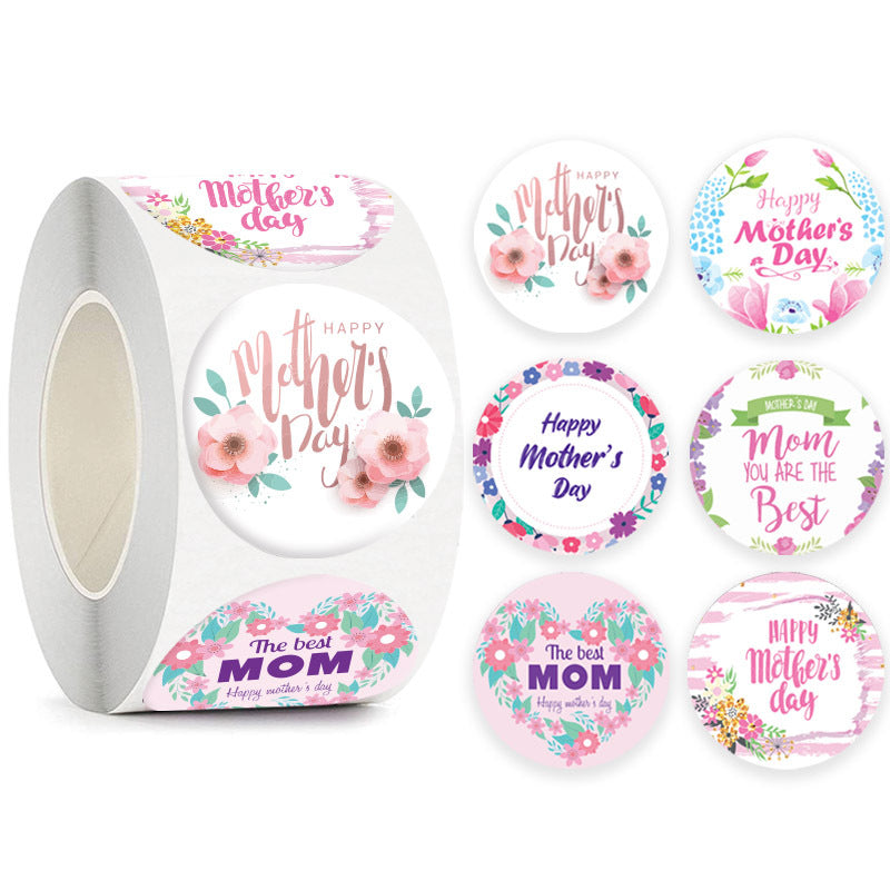 Mother's Day Thank You Stickers