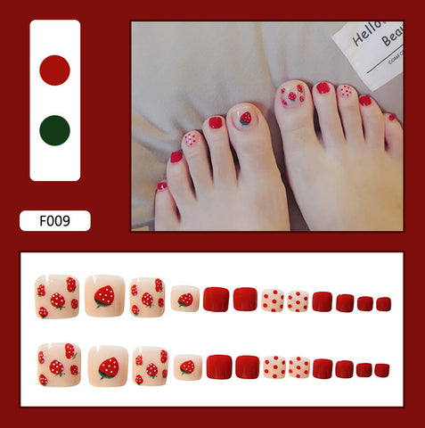 Press On Toe Nails LF196