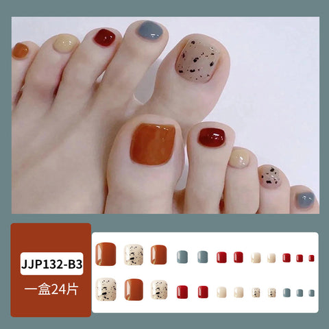 Press On Toe Nails JJP132-B3