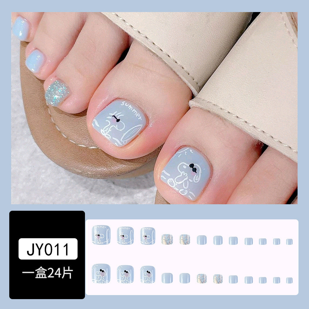 Press On Toe Nails JY011