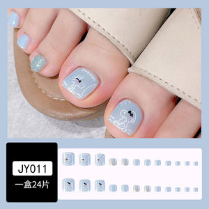 Press On Toe Nails JY011