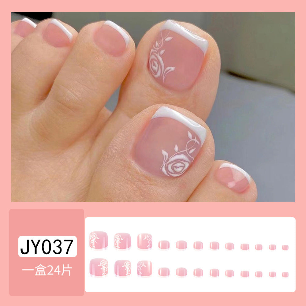 Press On Toe Nails JY037