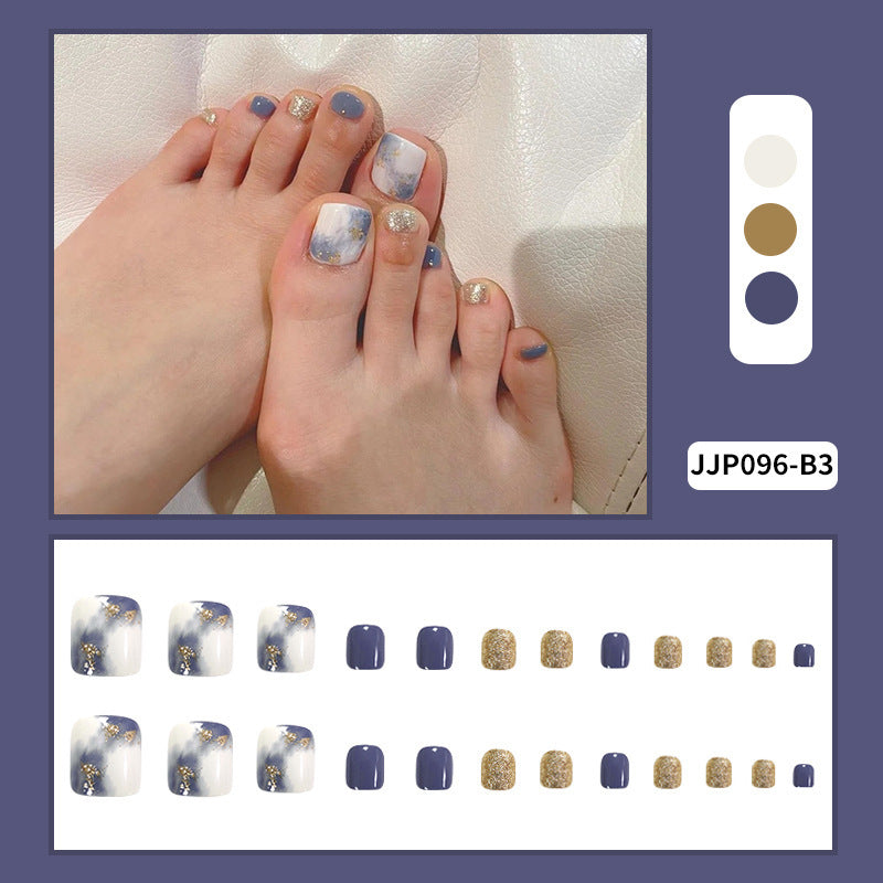 Press On Toe Nails JJP096-B3