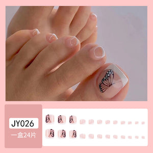 Press On Toe Nails JY026