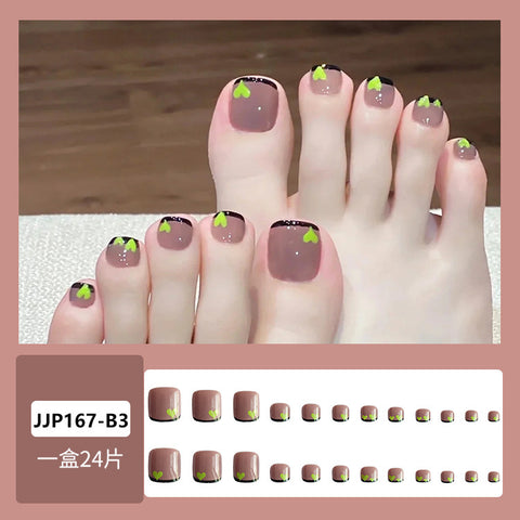 Press On Toe Nails JJP167-B3