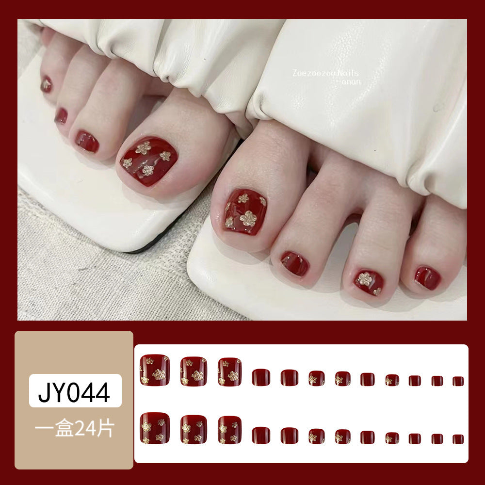 Press On Toe Nails JY044