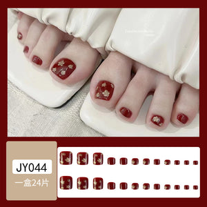 Press On Toe Nails JY044