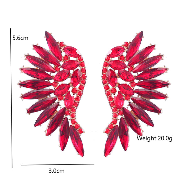 Diamond Wings Earrings