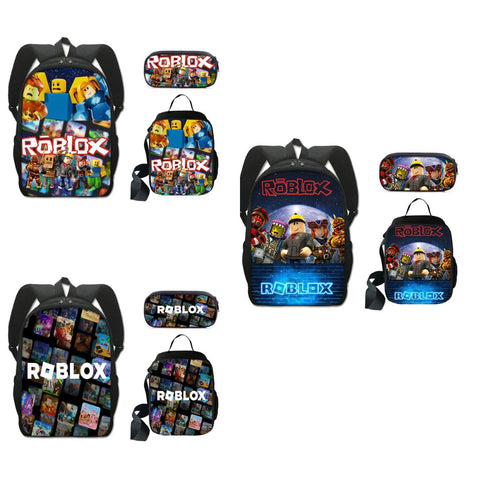 Roblox 16" 3 Piece Set Backpack