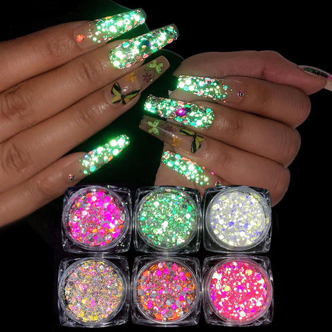 Reflective Nail Sequins