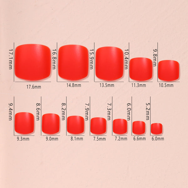 240pcs Manicure Toe Nails