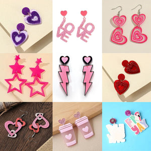 Acrylic Fashion Earrings