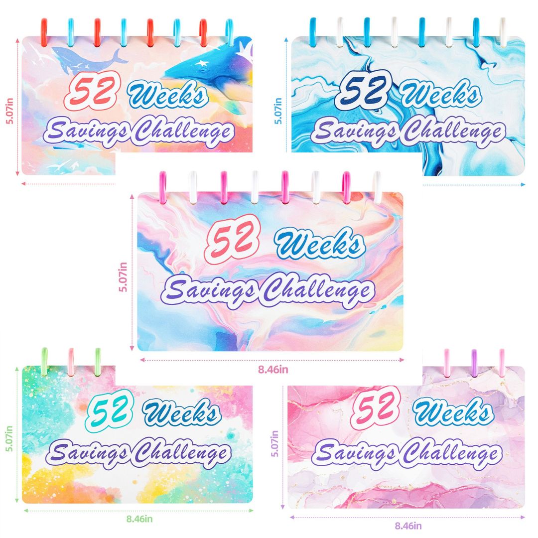 52 Week Savings Challenge Binder