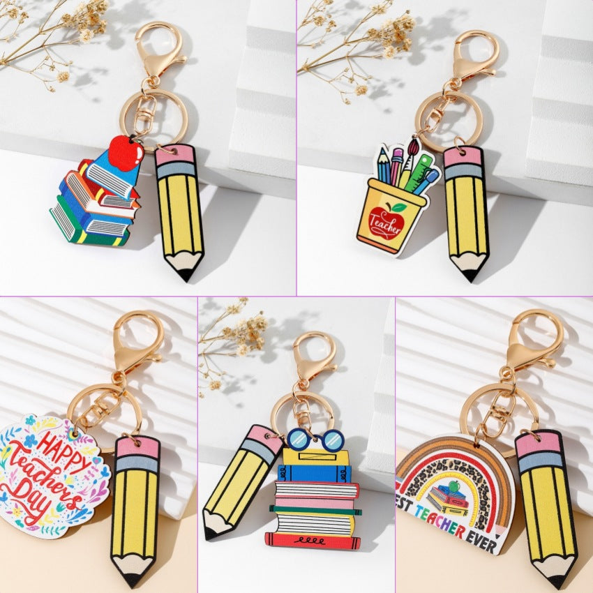 Teacher Appreciation Key Chains