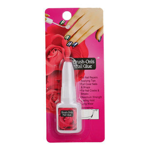 10g Brush On Nail Glue Transparent