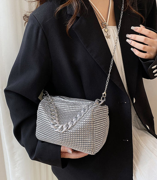 Metallic Mesh SideBag