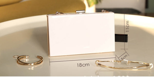 PVC Clear Box Clutch