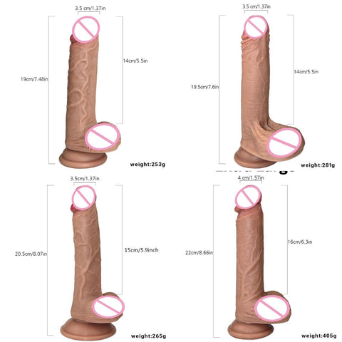 Silicone Realistic Dildo