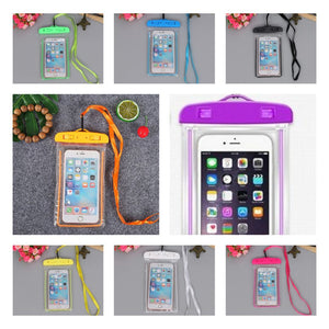 Luminous Waterproof Phone Pouch 3712