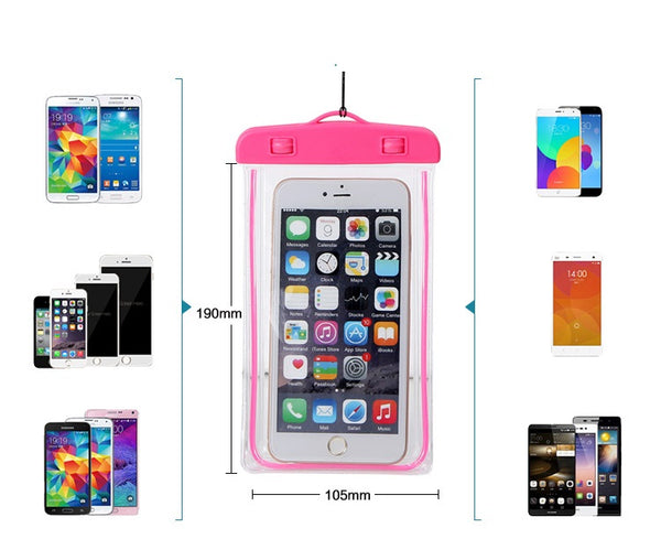 Luminous Waterproof Phone Pouch 3712