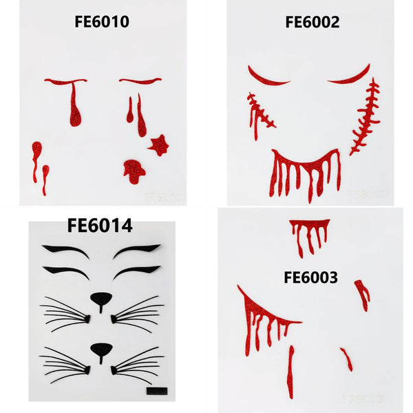 Halloween Fake Scar Stickers