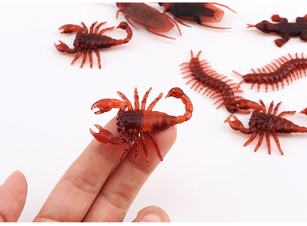 Halloween Fake Lifelike Insects (Pack of 10pcs)