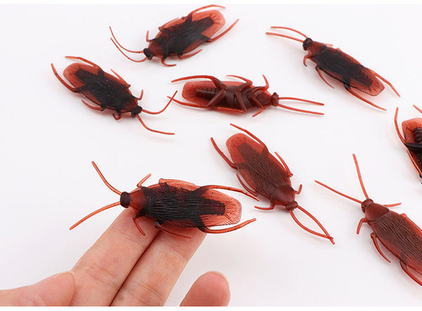 Halloween Fake Lifelike Insects (Pack of 10pcs)