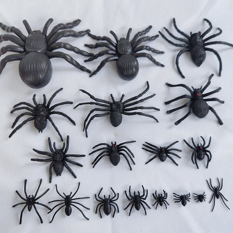 Plastic Halloween Spiders