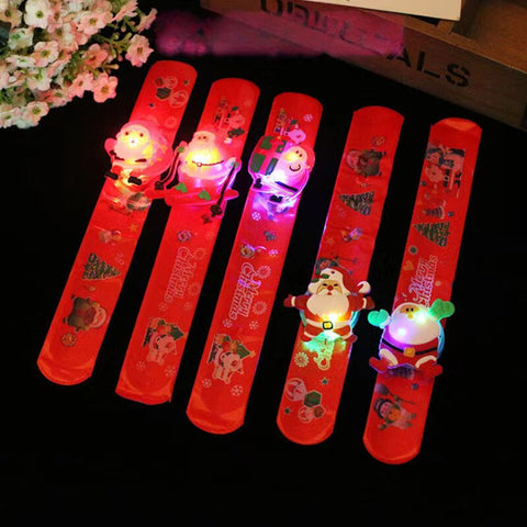 Christmas Glowing Clapping Bracelets