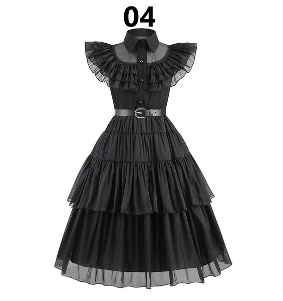 Wednesday Adams Costume Dress