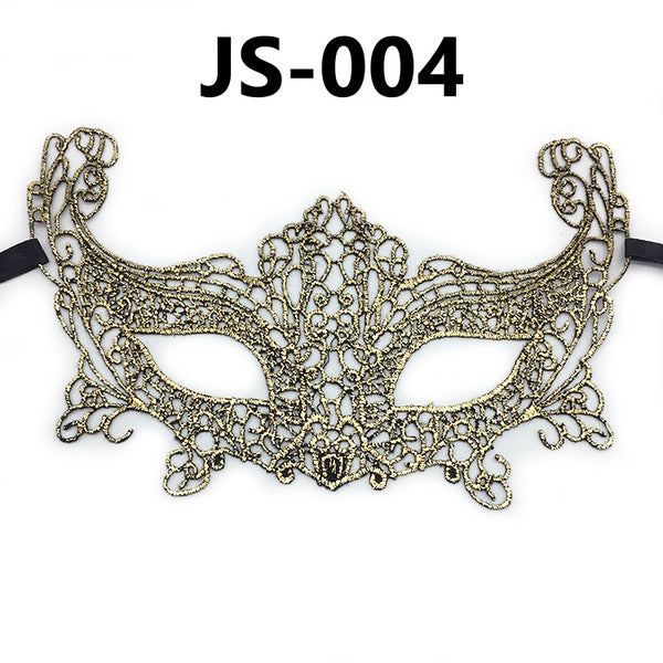 Metallic Lace Eye Mask