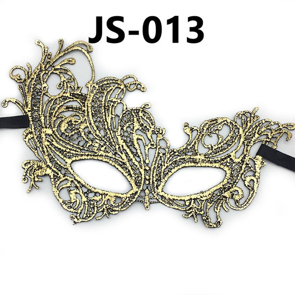 Metallic Lace Eye Mask